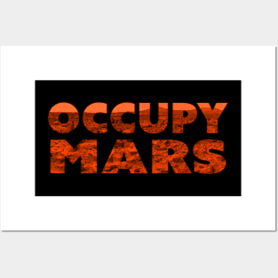 Occupy Mars Spacex Perseverance Rover Landing Commemoration 2021 Posters and Art